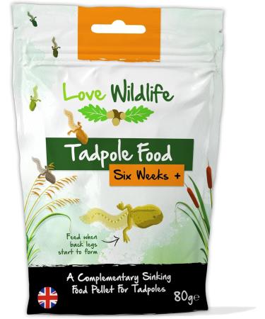 Love Wildlife Tadpole Food Twin Pack 2 x 80g Newts Frogs Toads - Buy Online on GoSupps.com