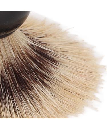 Curved Handle Shaving Brush for Men - Premium Bristles Raised Lather & Residue Cleaning Brush | International Shipping Available - Buy Online on GoSupps.com