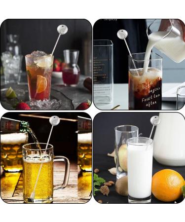 Buy Haqi Strong Magnetic Stainless Steel Stirring Rod - Reusable Yin-Yang Bagua Shape with Neodymium Magnet for Coffee Milk & Tea Therapy - Silver - Buy Online on GoSupps.com