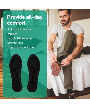 WLLHYF Memory Foam Insoles for Women - Comfortable Shoe Inserts for Slippers Sneakers and Boots - Shock Absorption & Foot Pain Relief - Perfect Fit (W:4.5-8.5 US - Buy Online on GoSupps.com