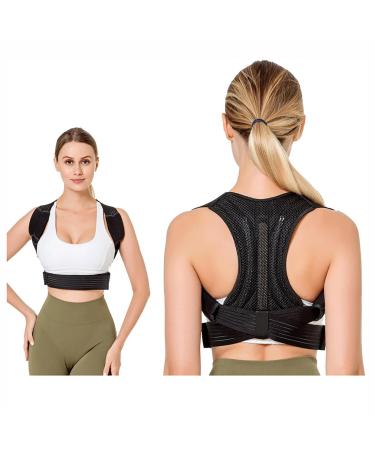 Meltor posture trainer back belt for just keeping breathable light and adjustable adjustable back trainer pain relief from the neck shoulder back XL