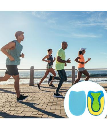 Acwoo Heel Spur Inserts | Soft Gel Insoles for Heel Pain Relief | Orthopedic Heel Cushions for Men & Women | Sizes S (35-39) | 1 Pair - Buy Online on GoSupps.com