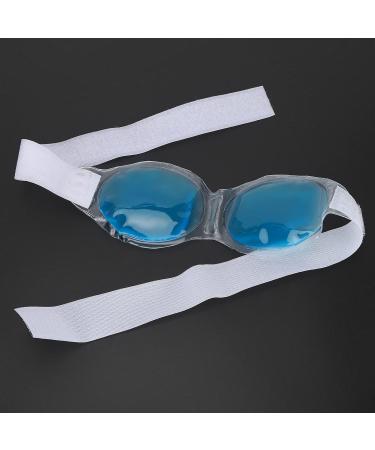 Cooling Eye Mask - Reusable Gel Hot/Cold Compress for Swollen Eyes Dark Circles & Eye Fatigue Relief (Blue) - International Shipping - Buy Online on GoSupps.com