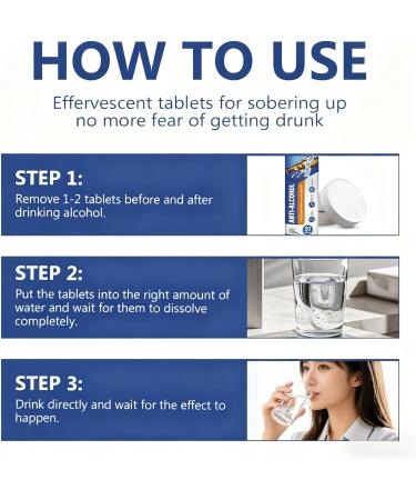 Clever sprouts Anti-Alcohol Complex Effervescent Tablets Hyditation & Wellness Support with Milk Thistle B Vitamins Electrolytes Vitamin C Zinc - Buy Online on GoSupps.com