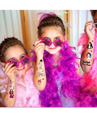 Selena Temporary Tattoos 100Pcs - Singer Inspired Stickers for Girls & Kids Party Decor - Buy Online on GoSupps.com