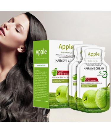  CGACCSD Hair Color Cream 300ml with Grey Coverage Long Lasting Hair Colour with Vegetable and Fruit Extracts for Mothers Beginners Friends and Adults - Buy Online on GoSupps.com