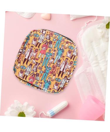 Healifty Aunt's Towel Storage Bag - 3pcs Travel Toiletry Organizer Pouches for Napkin, Menstrual Pads, and Period Wallet - Buy Online on GoSupps.com