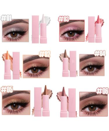 Eyeliner Paillet Pour Femmes | 6 Pi ces Maquillage Facial - Eye-liner de Maquillage Portable Pour Femmes Et Filles Amateurs De Beaut Fans De Cosplay Performers tudiants F te Mariage Spectacle - Buy Online on GoSupps.com