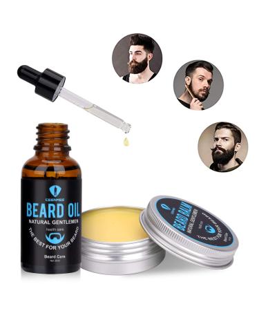 9-Part Bart Care Gift Set for Men | Free Beard Shampoo Oil Balm & Comb - Ultimate Beard Care Essentials - Buy Online on GoSupps.com