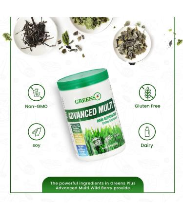 Greens+ Advanced Multi Raw Superfood Powder Organic Reds Superfood Powder Healthy Organic Blend for Morning Vitality Nutrition Vibrant Health Dietary Supplement Vitamins Minerals V - Buy Online on GoSupps.com