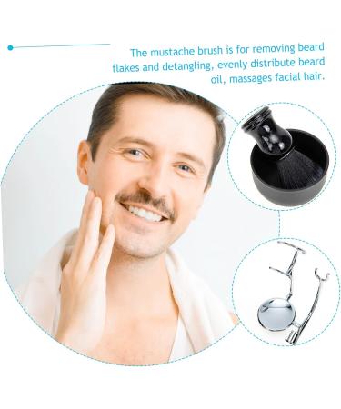 Angoily Men's Shaving Set - Razor Brush Bowl & Stand for Ultimate Grooming | Zinc Alloy Hair Care Kit - Buy Online on GoSupps.com