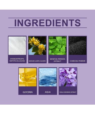 Purple Carbon Toothpaste Gentle Whitening Formula with Mint Stain Removal Sensitive Teeth 2.82 oz 2-Pack - Buy Online on GoSupps.com