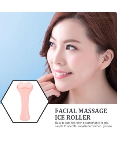 FRCOLOR Portable Ice Roller Massage Tool - Pink Ice Muscle Compress for Facial Beauty & Lifting - International Shipping - Buy Online on GoSupps.com