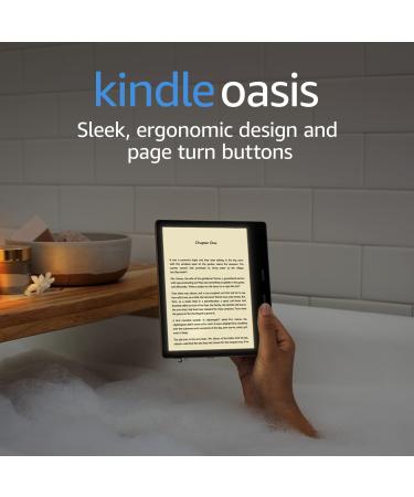 Kindle Oasis  With 7 display and page turn buttons - Without Lockscreen Ads