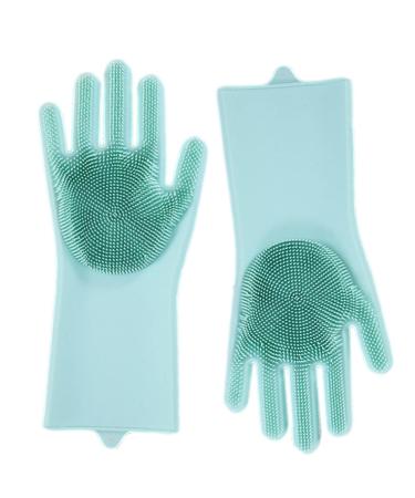 Scrub Gloves Cleaning | Household Kitchen Gloves - Waterproof Household Cleaning Tools for Shower Room Car Cleaning Pet Care Clothes Quilt Lkhj