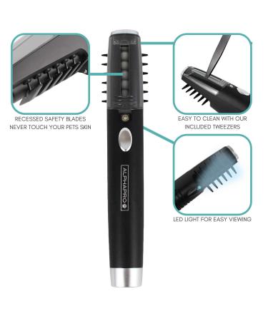 Alpha Pro All-in-One Pain-Free Grooming Tool for Long Haired Dogs - Knot and Tangle Remover - Gift for Dog Owners - Christmas Gift in Giftable Packaging - Buy Online on GoSupps.com