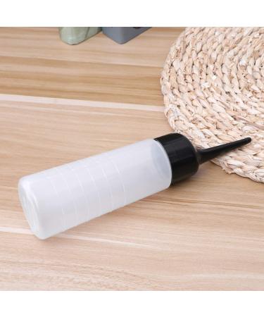 COHEALI Hair Dye Applicator Bottle - Precision Squeeze Bottle with Black Slant Tip & Scale | Ideal for International Shipping - Buy Online on GoSupps.com