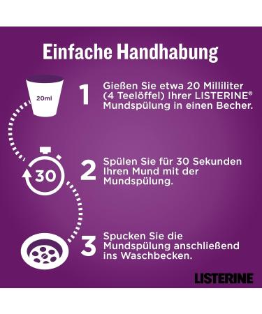 Buy Listerine Total Care 600ml - 6-in-1 Protective Mouthwash for Strong Teeth | International Shipping Available - Buy Online on GoSupps.com