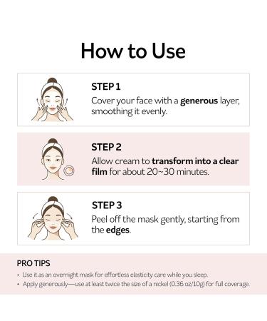 PESTLO Baby Collagen Glow Mask - Korean Peel Off Skincare with Vegan T3 Collagen for Elasticity Firmness & Radiant Skin - Buy Online on GoSupps.com