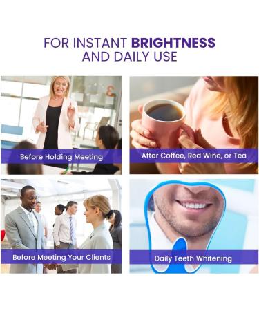 Purple Toothpaste for Whitening | Deep Cleaning Stain Remover | Sensitive Teeth Formula - 50ML - Buy Online on GoSupps.com