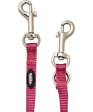 Nobby Classic Leash - Raspberry 200 cm Length 10 mm Width - Durable Dog Leash for International Shipping - Buy Online on GoSupps.com