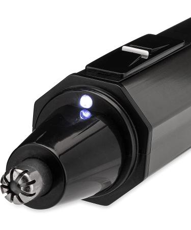 ToiletTree Water Resistant Stainless Steel Nose & Ear Trimmer with LED Light - Buy Online on GoSupps.com