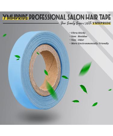YMHPRIDE 2 PCS Lace Front Wig Support Tape - Double Sided Adhesive Roll for Hair Extensions - Salon Quality Replacement Tape - Blue and White 1CM * 3Yard Rolls - Buy Online on GoSupps.com