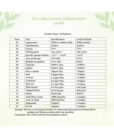 D-mannose - Urinary Discomfort - 1950 mg daily serving - 240 capsules - with vitamin C - with pill box - laboratory tested - vegan - certified quality - 100% natural - no additives - Buy Online on GoSupps.com