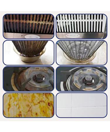 Oil Pollution Powder Cleaner | 200g Oil Pollution Cleaning Powder | Multi-Purpose Heavy Duty Kitchenware Cleaning Agent Powerful for Exhaust Fan Stove Grill Stoves Thaely - Buy Online on GoSupps.com