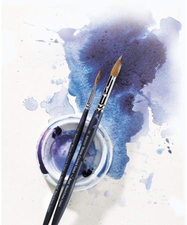 Winsor & Newton Professional Watercolor Sable Brush-Round #5 - High-Quality Artist Brush - Buy Online on GoSupps.com