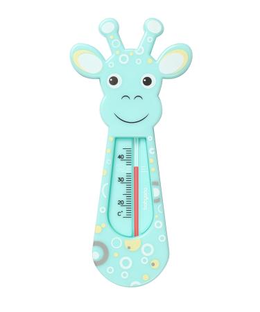 NEW Baby Safe Floating Bath Thermometer - GIRAFFE Analog Turquoise