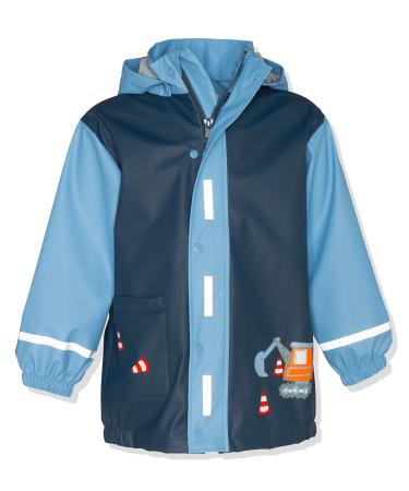 Playshoes Baby Regenjacke Wind and Waterproof Raincoat Rainwear 86 Construction site
