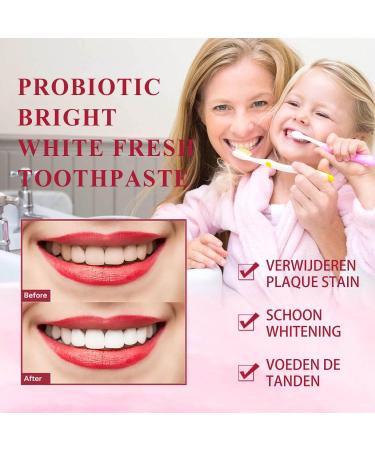 Fivfivgo 4TM Probiotic Whitening Toothpaste - SP-4 Fresh Breath & Lightening Formula (A-2PC) - Shop Internationally! - Buy Online on GoSupps.com
