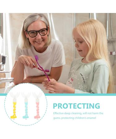 Lalafina 3ST Children's Training Toothbrush - Soft Manual Oral Care for Kids | Food-Grade ABS Teeth Cleaning - Buy Online on GoSupps.com