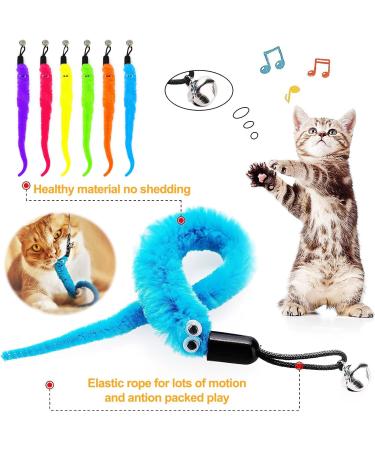 winbarry Cat Feather Toys Interactive Cat Toys 13 Pcs Cat Toys for Indoor Cats Adult Interactive Cat Toys for Indoor Cats Kitten to Keep Cat from Getting Bored - Buy Online on GoSupps.com