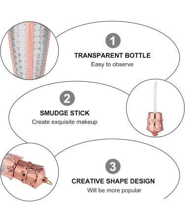 TOYANDONA Lot de 10 Tubes Vides Radis 5 Ml pour Gloss L vres Flacons Rechargeables Plastique Solide Contenant Maquillage L vres L ger et Pratique pour Voyage et Trousse de Beaut  - Buy Online on GoSupps.com