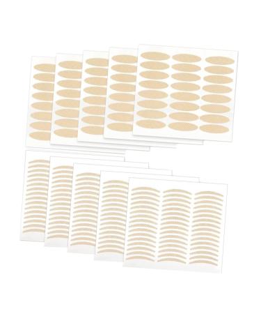 SOESFOUFU 40 Sheets Lace Double Eyelid Sticker Double Stick Tape Eyelid Lift Tapes Natural Eyelid Patch Miss