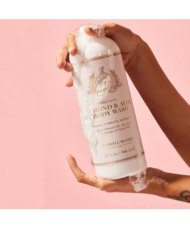 Almond & Aloe Titanic Body Wash 32 Oz - Hydrating Bath Gel for Men & Women | Made in USA - Buy Online on GoSupps.com