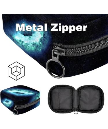 Galaxy Space Nebula Sanitary Napkin Storage Bag | Portable Period Pouch for Women & Teens | Menstrual Cup & Breastfeeding Insert Holder - Buy Online on GoSupps.com