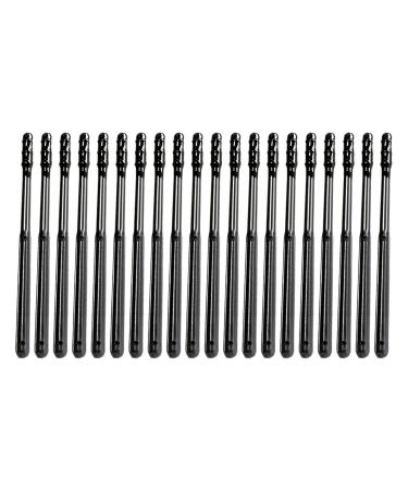 20Pcs Earwax Removal Stick Beauty Accessory Practical Self-Adhesive Earwax Removal Stick Black