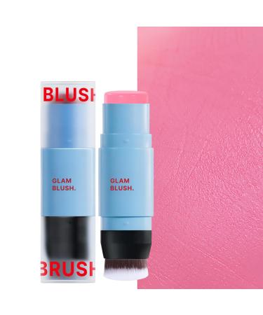 Creamy Blush Stick - Lightweight Multi-Use Stick for Lips & Cheeks | Long-Lasting Moisturizing Makeup with Dual Ends for Travel and Office