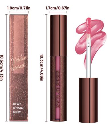 Lip Gloss - Nourishing Lip Gloss Moisturizing Nourishing Lipstick for Women Enhancing Natural Beauty - Buy Online on GoSupps.com