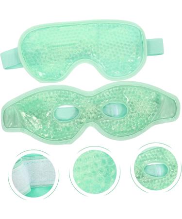 OHPHCALL 2Pcs Cold Eye Mask Comfortable Eye Mask Cool Cooling Puffiness Gel Sleeping Mask Cold Eye Compress Cooling Blindfold Gel - Buy Online on GoSupps.com