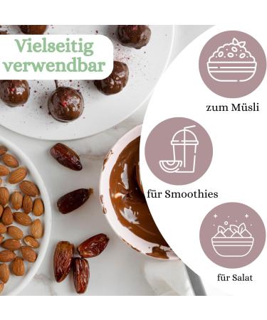  1001 Frucht 1001 Frucht New Harvest Organic Medjool Dates 1kg Extra Large and Juicy Medjoul Dates Untreated & No Additives Freshly Packaged Goods Every Day! Handmade - Buy Online on GoSupps.com