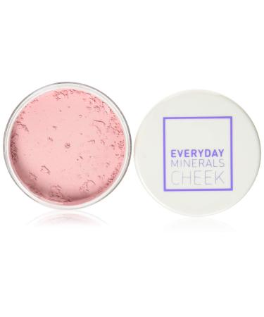 Everyday Minerals | Tea Rose Mineral Blush Powder | Vegan | Cruelty Free |Natural Mineral Makeup | Warm Baby Pink Blush|