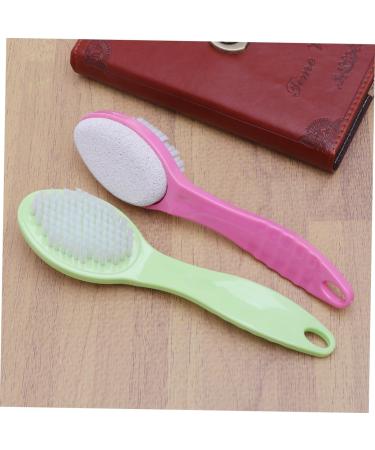 minkissy Brush Pumice Foot Brushing Body Brush Exfoliating Foot Brush Body Scrubber exfoliator Foot exfoliator Scrubber Dry Skin Remover for feet Remover Pedicure Dead Skin Exfoliator - Buy Online on GoSupps.com