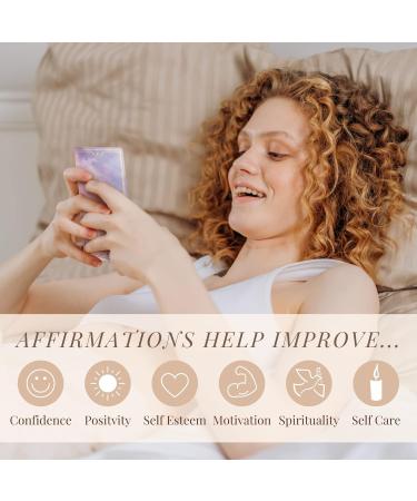 Self-Love Affirmation Cards for Women | 75 Daily Inspirations for Meditation Manifestation & Self-Care Oracle Deck - Buy Online on GoSupps.com