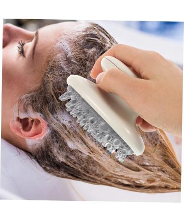 Frcolor 2-in-1 Shampoo Brush & Scalp Massager - Gentle Hair Washing & Pedicure Tool - Spa Quality Shower Head Cleaning - Buy Online on GoSupps.com