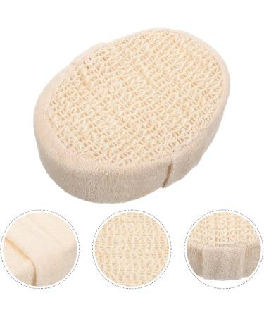 TOVINANNA Cotton Linen Bath Towel Bath Sponge Brush Shower Exfoliator Bathing Sponge Bath Scrubbing Sponge Bath Scrubber Brush Shower Scrubber Bath Exfoliating Sponge Bath Brush Daily Use - Buy Online on GoSupps.com