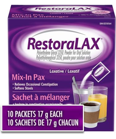 RestoraLAX Powder Laxative Effective Relief No Taste No Grit & Powder Laxative Effective Relief No Taste - Buy Online on GoSupps.com